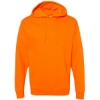 Custom Unisex Midweight Hooded Sweatshirt Safety Orange