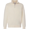 Custom Unisex Midweight Quarter-Zip Pullover Bone