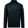 Custom Mens Flex Knit Quarter-Zip Pullover Navy