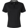 Custom Womens Ella Polo Black Heather