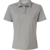 Custom Womens Ella Polo Grey Heather