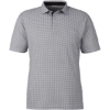 Custom Mens Tanner Polo Glacier/ Black