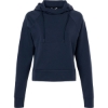 Custom Womens Emma Hooded Sweatshirt Navy