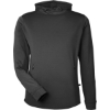 Custom Mens Ivy Hooded Sweatshirt Black