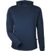 Custom Mens Ivy Hooded Sweatshirt Navy