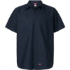Custom Mens Mimix™ Short Sleeve Work Shirt Navy