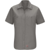Custom Womens Mimix Work Shirt GY-Grey