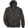 Custom Mens Heritage Thermal Lined Hooded Sweatshirt Charcoal