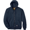 Custom Mens Tall Heritage Thermal-Lined Full-Zip Hooded Sweatshirt Navy