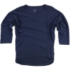Custom Womens Garment-Dyed Vintage Jersey Navy
