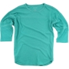 Custom Womens Garment-Dyed Vintage Jersey Teal