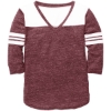 Custom Womens Glory Days T-Shirt Maroon Heather