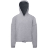 Custom Youth Maria Hooded Sweatshirt Heather Grey
