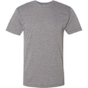 Custom Unisex Triblend Track Tee Athletic Grey
