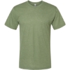 Custom Unisex Triblend Track Tee Tri-Olive