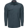 Custom Mens Tall Cooling Long Sleeve Work Shirt Arctic