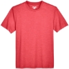 Custom Youth Sonic Heather Performance T-Shirt Sport Red Heather