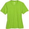 Custom Womens Zone Performance T-Shirt Acid Green