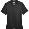 Custom Womens Zone Performance T-Shirt Black
