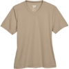 Custom Womens Zone Performance T-Shirt Desert Khaki