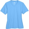Custom Womens Zone Performance T-Shirt Sport Light Blue