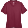 Custom Womens Zone Performance T-Shirt Sport Maroon