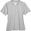 Custom Womens Zone Performance T-Shirt Sport Silver