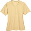Custom Womens Zone Performance T-Shirt Sport Vegas Gold