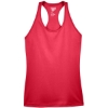 Custom Womens Zone Performance Racerback Tank Sport Red