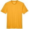 Custom Youth Zone Performance T-Shirt Sport Athletic Gold