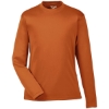 Custom Youth Zone Performance Long Sleeve T-Shirt Sport Burnt Orange