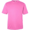 Custom Mens Zone Performance Mesh T-Shirt Sport Charity Pink