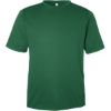 Custom Mens Zone Performance Mesh T-Shirt Sport Dark Green