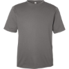 Custom Mens Zone Performance Mesh T-Shirt Sport Graphite