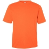 Custom Mens Zone Performance Mesh T-Shirt Sport Orange