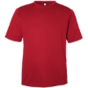 Custom Mens Zone Performance Mesh T-Shirt Sport Red