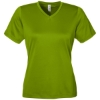 Custom Womens Zone Performance Mesh T-Shirt Acid Green