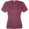 Custom Womens Zone Performance Mesh T-Shirt Sport Dark Maroon