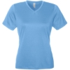 Custom Womens Zone Performance Mesh T-Shirt Sport Light Blue
