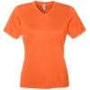 Custom Womens Zone Performance Mesh T-Shirt Sport Orange