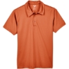 Custom Mens Command Snag Protection Polo Sport Burnt Orange