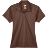 Custom Womens Command Snag Protection Polo Sport Dark Brown