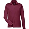 Custom Mens Zone Performance Quarter-Zip Pullover Sport Maroon