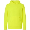 Custom Unisex Squad Hooded Tech Fleece Pullover Safety Yellow