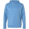 Custom Unisex Squad Hooded Tech Fleece Pullover Sport Light Blue
