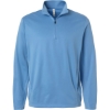 Custom Unisex Squad Cadet Quarter-Zip Tech Fleece Pullover Sport Light Blue