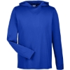 Custom Mens Zone Performance Hooded T-Shirt Sport Royal