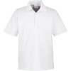 Custom Mens Zone Performance Polo White