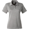 Custom Womens Zone Sonic Heather Performance Polo Athletic Heather