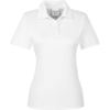 Custom Womens Zone Performance Polo White